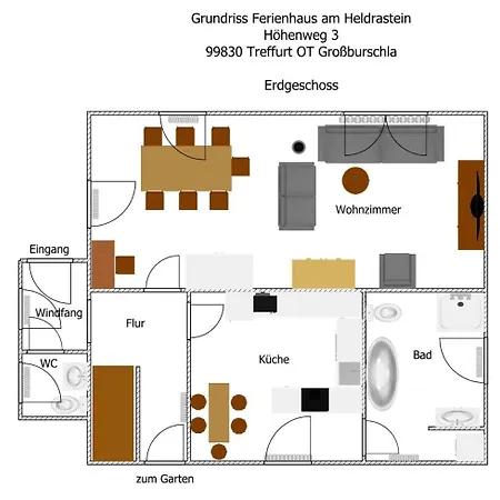 Holiday home Neu! Haus Am Heldrastein Treffurt